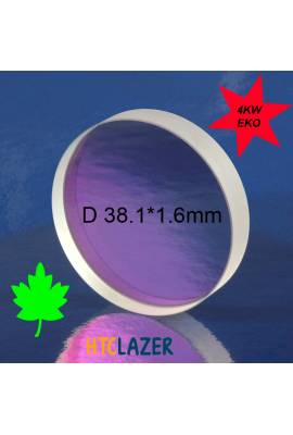 D38.1 d1.6 RayTools Lens Koruma Camı (Japon Ham Madde-%99 Işın İletimi)